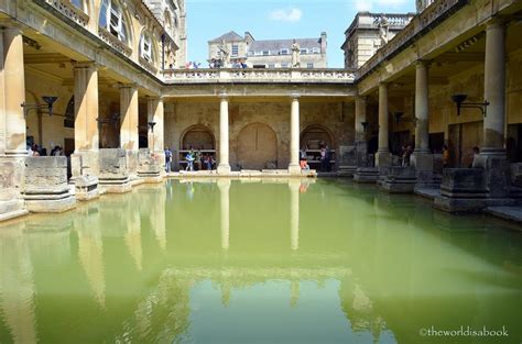 A Step Back In Time at the Roman Baths Bath England - The World Is A Book