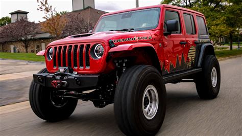 840hp DEMON 8LUG 'Demon Child' Jeep Wrangler | America's Most Wanted 4x4 - YouTube