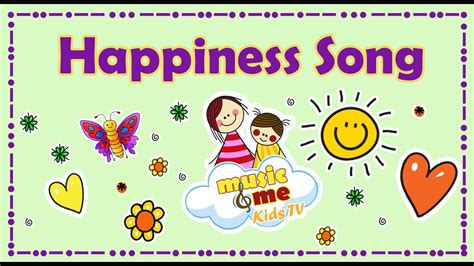 Happiness Song | Sing Along | Nursery Rhymes for Kids | Music & Me Kids TV - YouTube