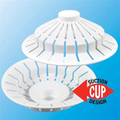 Bathtub Hair Catcher with Suction Cup - Danco