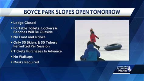 Boyce Park ski slopes and snow tubing area to open for the season