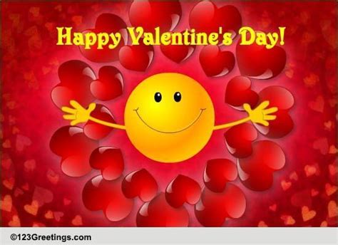 Valentine Smiley Hugs! Free Happy Valentine's Day eCards, Greeting ...