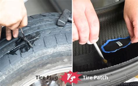 Tire Plug vs. Patch: What is Better? - Tireer