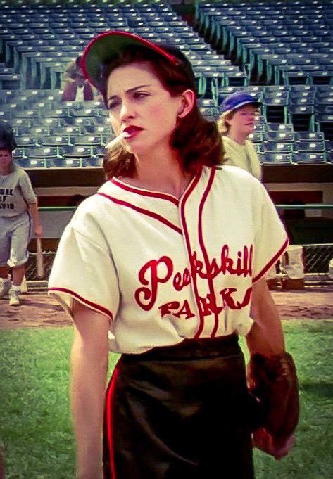 Mae Mordabito (Madonna), center fielder, Rockford Peaches, A League of Their Own (1992) in 2022 ...