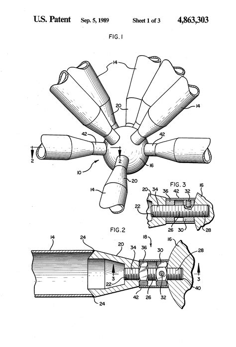 Patent US4863303 - Structural joint members for space frame system ...