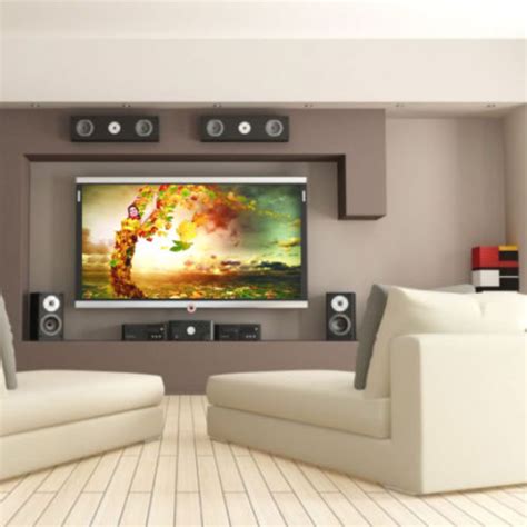 Fixed LED TV Wall Mount Stand - Universal Wall Bracket for 40 to 60 ...