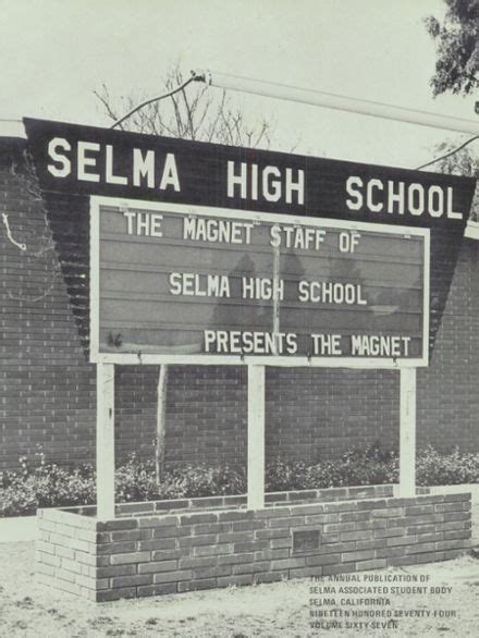 Explore 1974 Selma High School Yearbook, Selma CA - Classmates