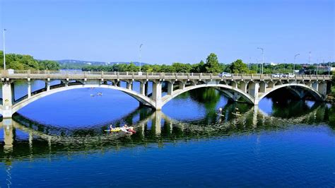 The Lamar bridge over Lady Bird Lake in Austin TX. | Lady bird lake, Lake, Lady bird