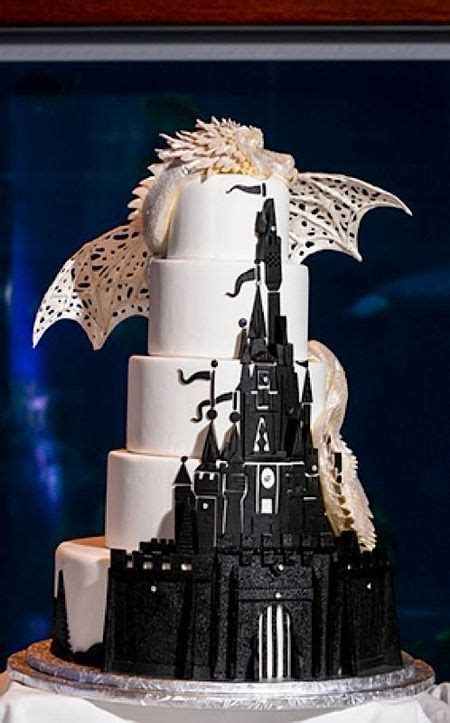 Cake Wrecks - Home - Sunday Sweets: Geek Chic Wedding Cakes | Disney ...