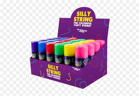 Party Silly String With Pdq - Silly String Png, Transparent Png - vhv