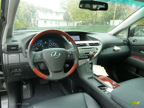 Black Interior 2012 Lexus RX 350 AWD Photo #55585927 | GTCarLot.com