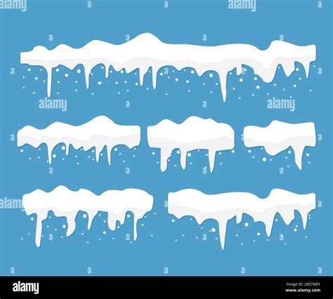 Snow texture design set. vector illustration Stock Vector Image & Art - Alamy