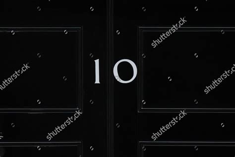 DOOR 10 DOWNING STREET PICTURED BEFORE Editorial Stock Photo - Stock Image | Shutterstock