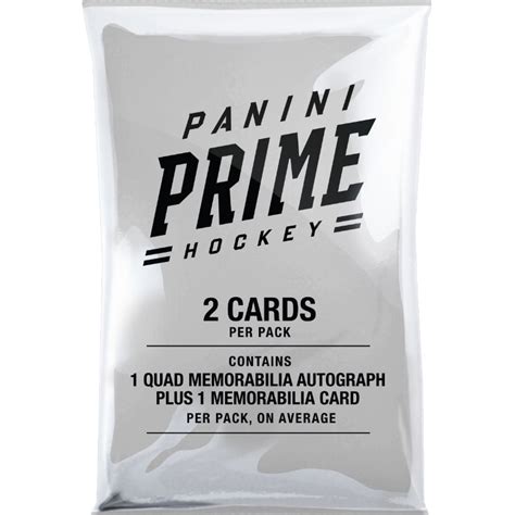 2019-20 Panini Prime Hockey Checklist, Autograph Info, Reviews, Date