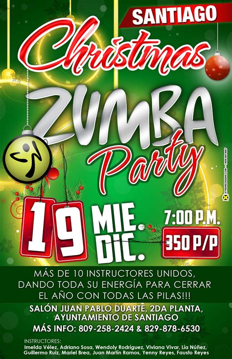 santiago30caballeros.com: Stgo Christmas Zumba Party!