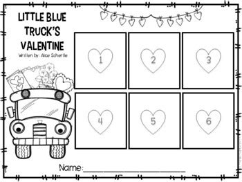 Little Blue Truck's VALENTINES {Literature Unit} by Preschoolers and Sunshine