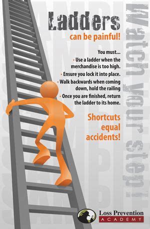 Ladder Safety awareness poster from www.LPPosters.com | Occupational ...