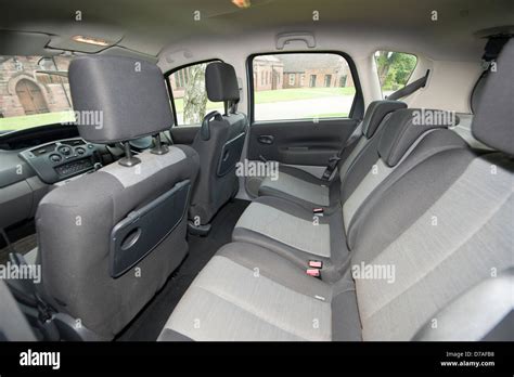 Inside Interior of Renault Scenic Car Stock Photo - Alamy