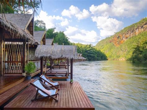 Water villas and overwater bungalows in Thailand