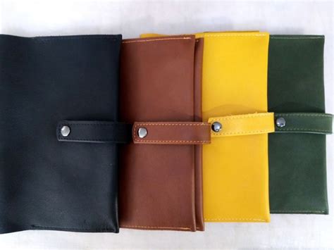 Leather journal cover | Keep your diary / journal info safe in this A5 ...