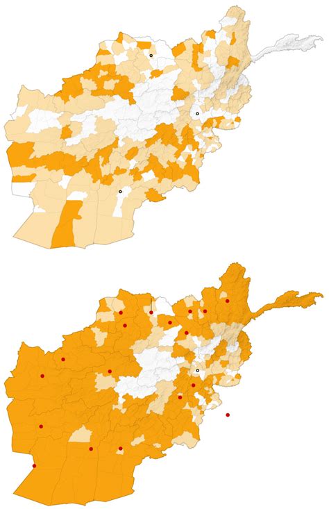 Map: See How the Taliban Gained Control in Afghanistan - The New York Times