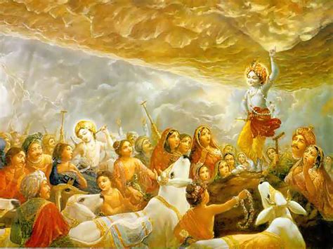 Krishna govardhan parvat story: छोटा बने सो हरि पावै, श्री कृष्ण ने छोटी उंगली पर ही क्यों उठाया ...