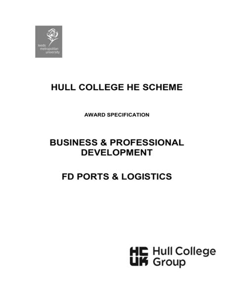 Introduction - Hull College