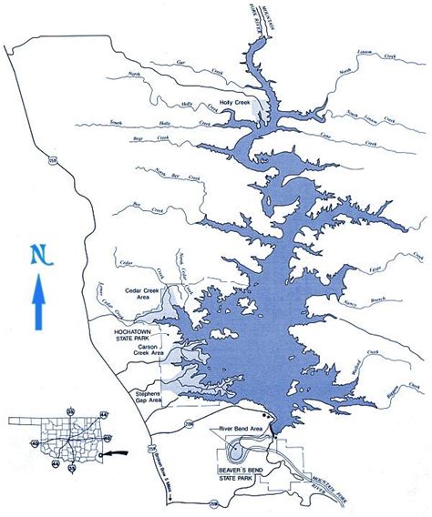 Broken Bow Lake Map | Living Room Design 2020