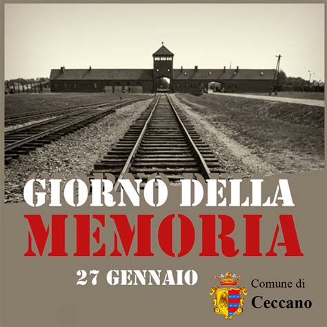 Comune di Ceccano - 27 gennaio - Giornata della Memoria