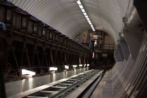 Inside the Tyne Pedestrian Tunnel as it nears completion - Chronicle Live