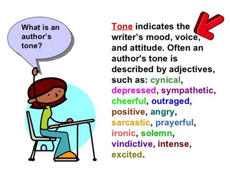 Image result for writer's tone definition | Author's tone, Mood, Mood in poetry