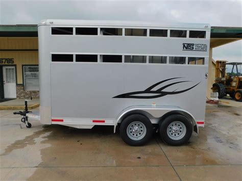 2023 Shadow 2 Horse Bumper Pull Trailer