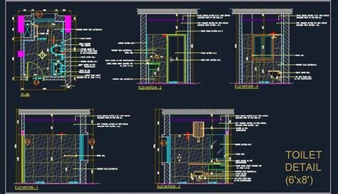 Autocad Toilet Elevation Drawing at PaintingValley.com | Explore ...