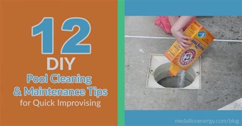 12 DIY Pool Cleaning and Maintenance Tips For Quick Improvising