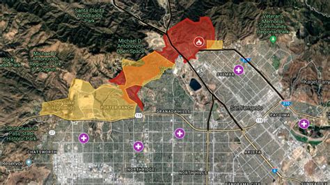 INTERACTIVE MAP: Saddleridge Fire forces evacuations in north Los Angeles