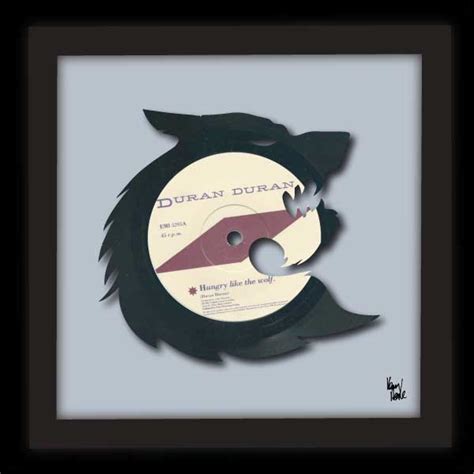 Hungry Like The Wolf - Duran Duran (1982) - Kenny Deane Vinyl Art