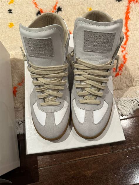 Maison Margiela Maison Margiela Replica “GAT” High Top sneakers | Grailed