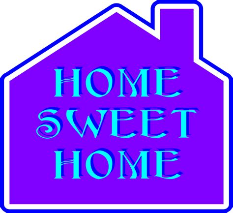 Clipart - Home Sweet Home 2