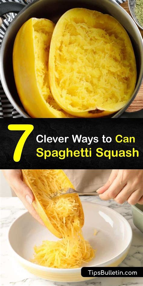 7 Excellent Ways to Can Spaghetti Squash | Canning recipes, Pressure canning recipes, Spagetti ...