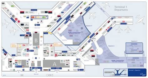 Frankfurt Airport Layout Map