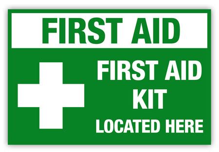 First Aid Kit Label | Creative Safety Supply