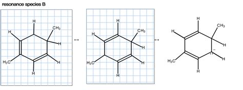 Solved Below are two sets of resonance structures. Where | Chegg.com