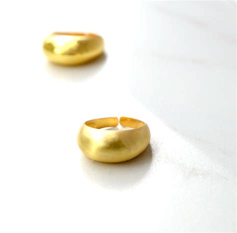 Dome Ring - 18K Gold Plated