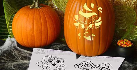 Download these spooky Hocus Pocus pumpkin stencils. | Pumpkin stencil, Pumpkin carving templates ...