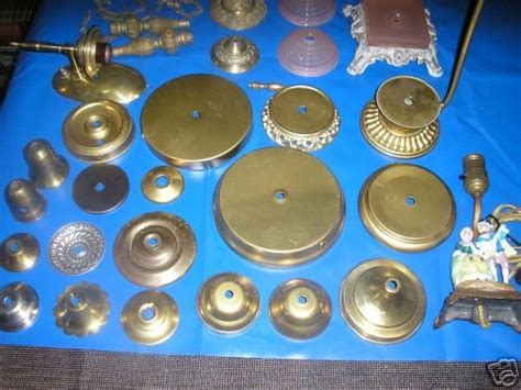 Vintage Lamp Parts and Assorted Hardware Brass LOT&more | #29605198