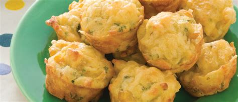 Cheese & Corn Mini Muffins | Food in a Minute