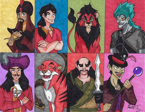 Disney Villains male - Etsy