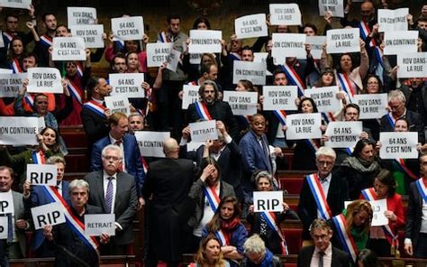 Emmanuel Macron: Protests after France president survives confidence vote