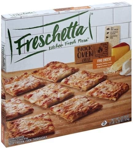 Freschetta Brick Oven Crust, Five Cheese Pizza - 20.28 oz, Nutrition ...