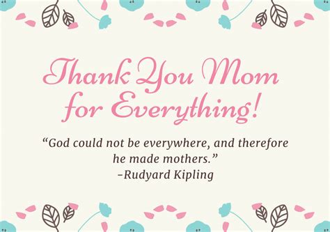 Thank You Letter To My Mother | Onvacationswall.com